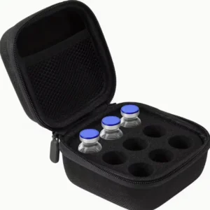 peptide travel storage case 9 viles
